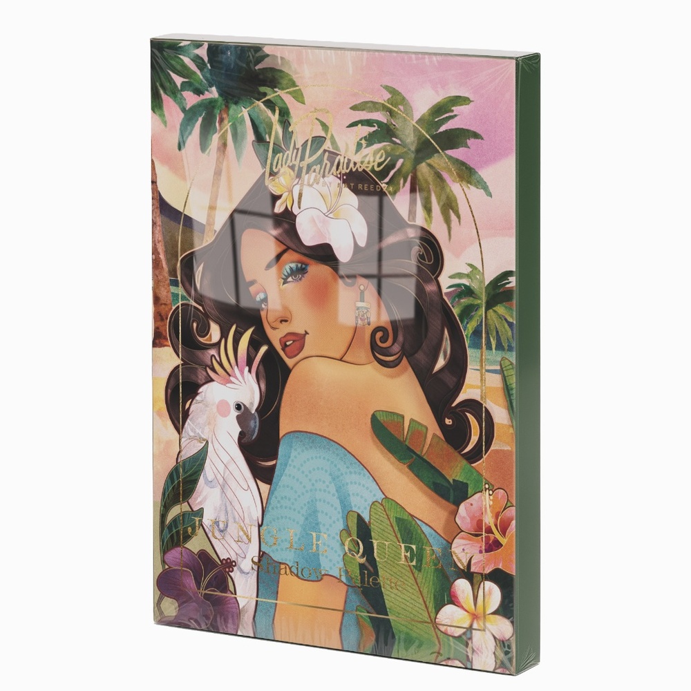 Lady Paradise Beauty Jungle Queen Eyeshadow Palette Set of 6 Sealed - Picture 3 of 7